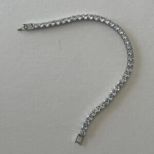10mm round cz crystal bracelet